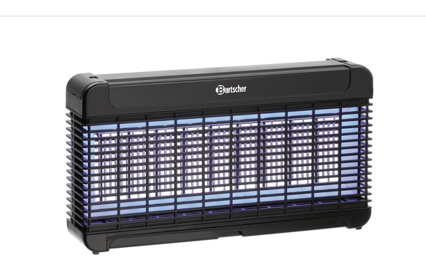 Bartscher Elektrischer Insektenvernichter – SCHWARZ – 485 x 100 x 263 mm H